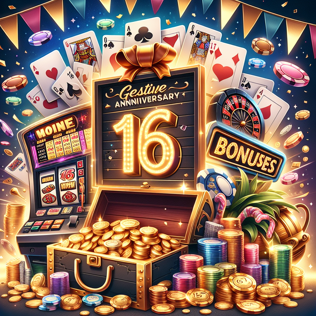 WinADay Casino marks 16 years with new games, bonuses, and jackpot win ...