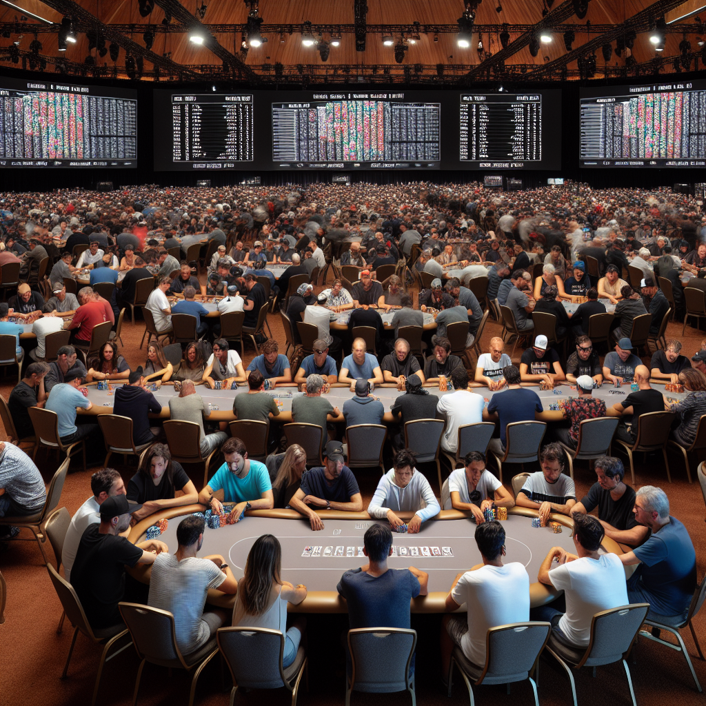 RecordBreaking Turnout at 2024 World Series of Poker Main Event Coco